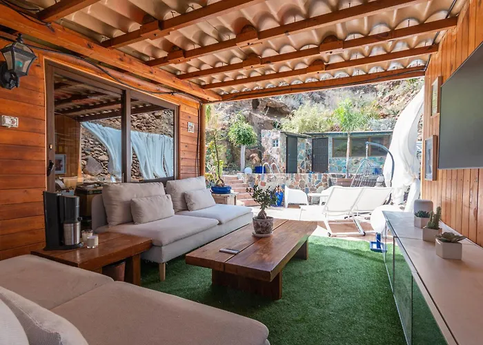 Friends'bed-room In Quiet Montain - Swimming Pool, Jacuzzi, Tv Outdoor - La Lezardiere Kwatera prywatna Las Palmas de Gran Canaria